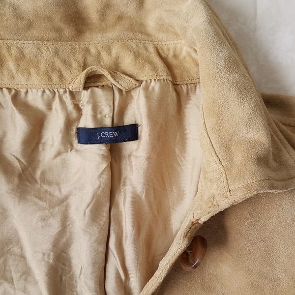 J. Crew Tan Suede Jacket - Picture 3 of 7